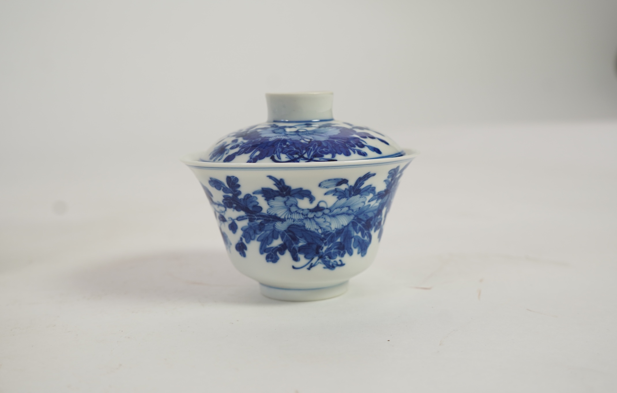 A Chinese blue and white table service, Guangxu mark and of the period (1875-1908)